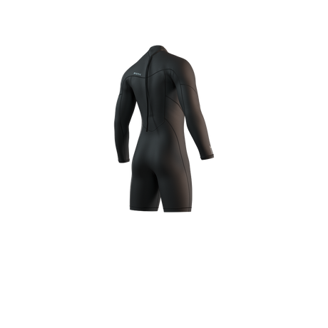 Neoprene Marque Longue Manche Shorty 3/2mm Bzip Flatlock Mystic