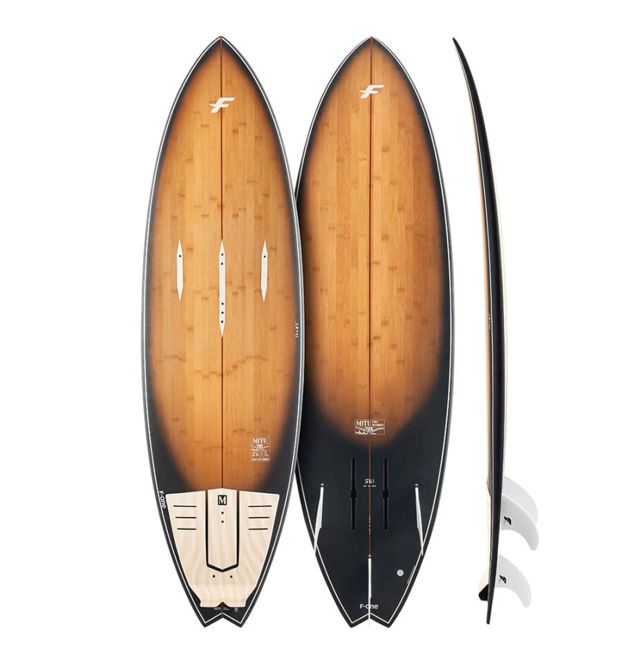 Tabla de Kitesurf Mitu Pro Bamboo Foil 2024 F-One