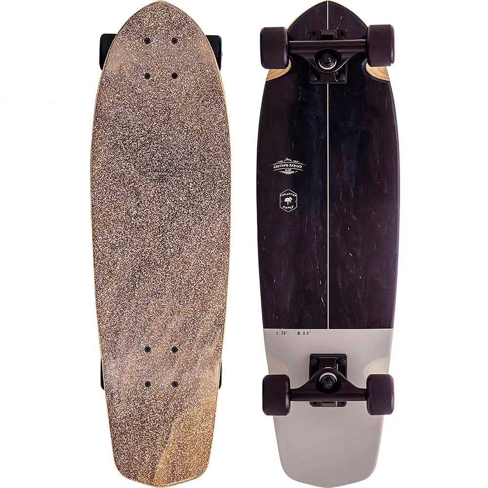 NKX Classic Mini Cruiser Skateboard Series Negro/Gris