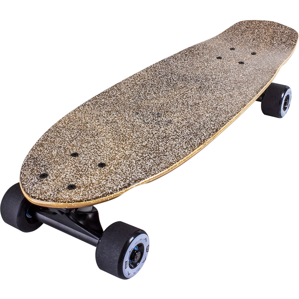 NKX Classic Mini Cruiser Skateboard Series Blanco/Rojo