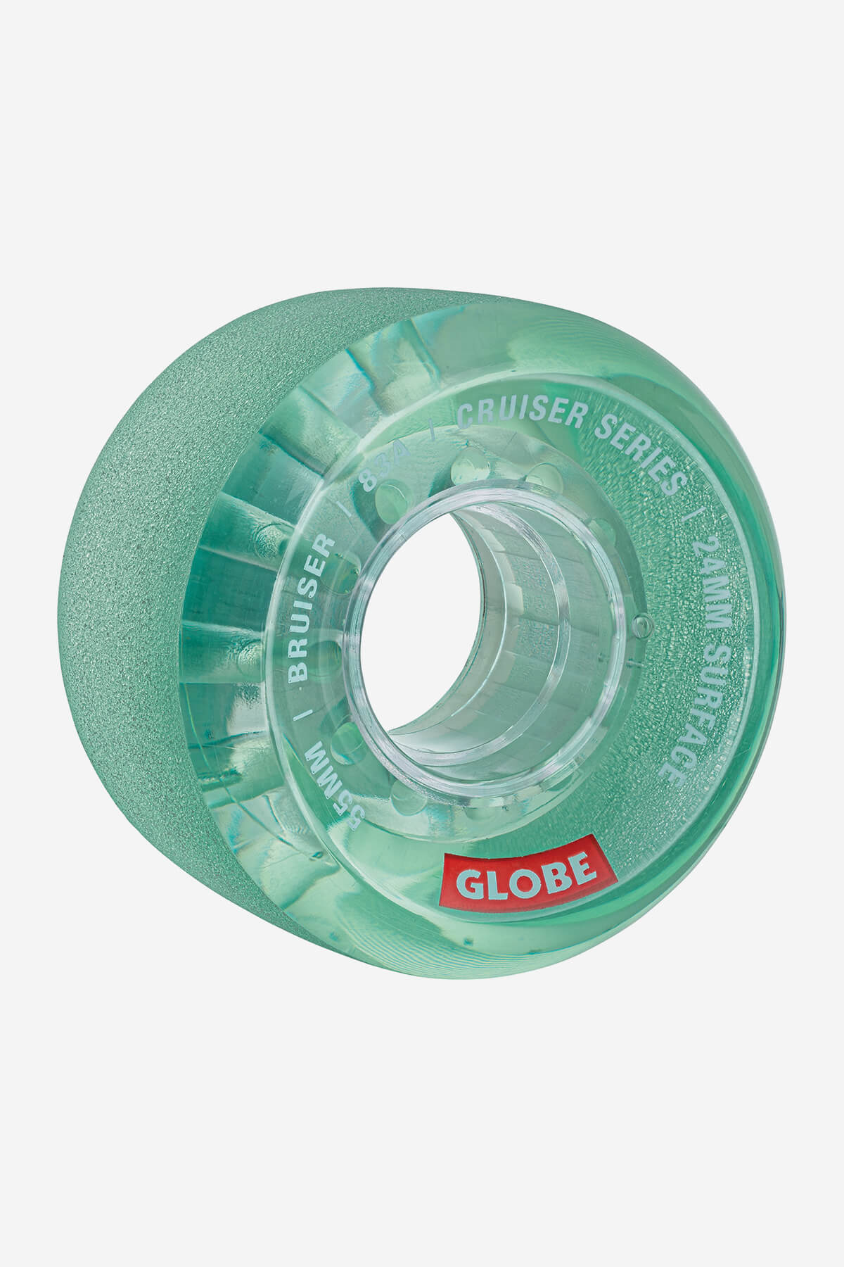 Roue de Skateboard Bruiser Cruiser 55mm - Clear Aqua