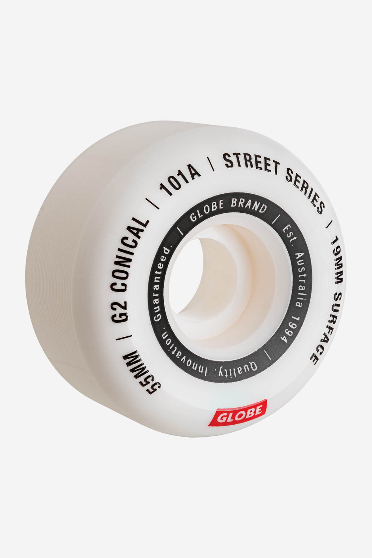 Ruota da skateboard G2 Conical Street - Bianca Bianca/Essential