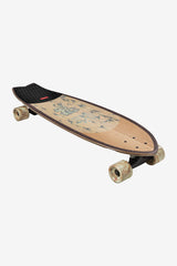 Surfskate Chromantic - Weiß Eiche/Jaguar - 33" Cruiserboard Globe