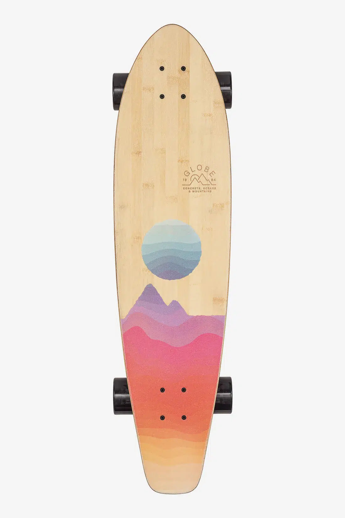 Arcadia - Bambou/Montagnes - Longboard 35.875"