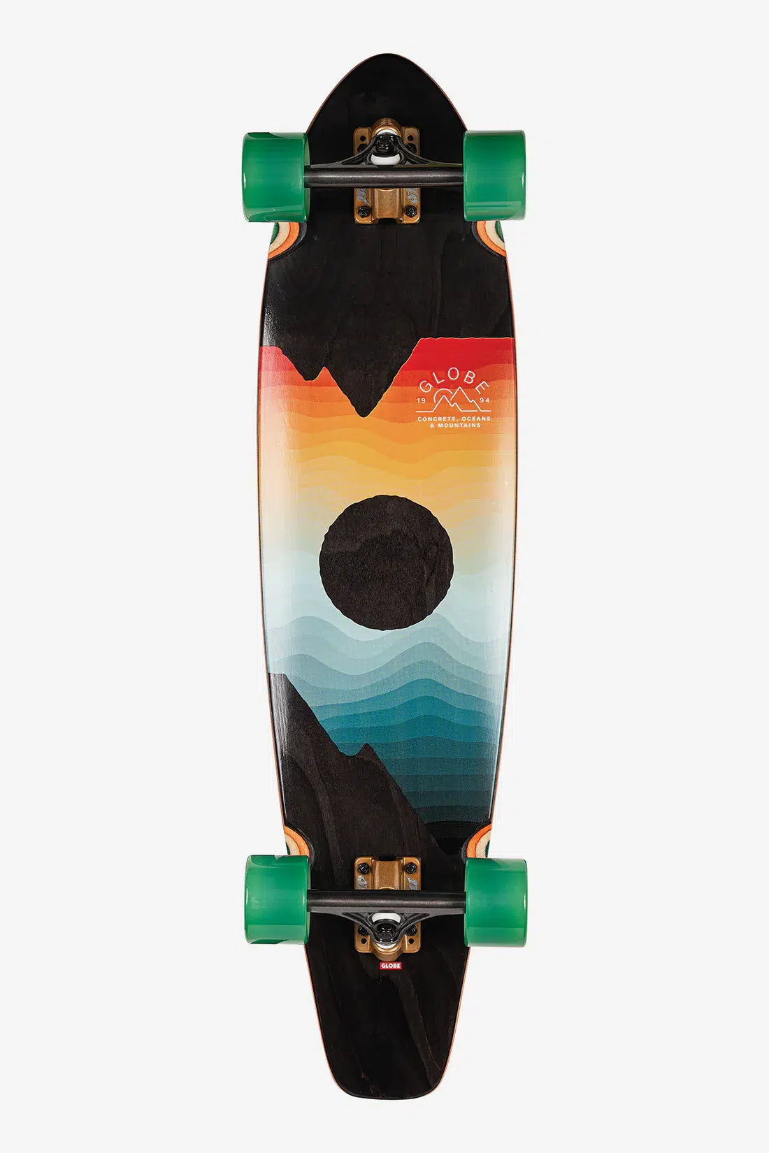 Arcadia - Acero Nero/Chromeset - Longboard 35.875".