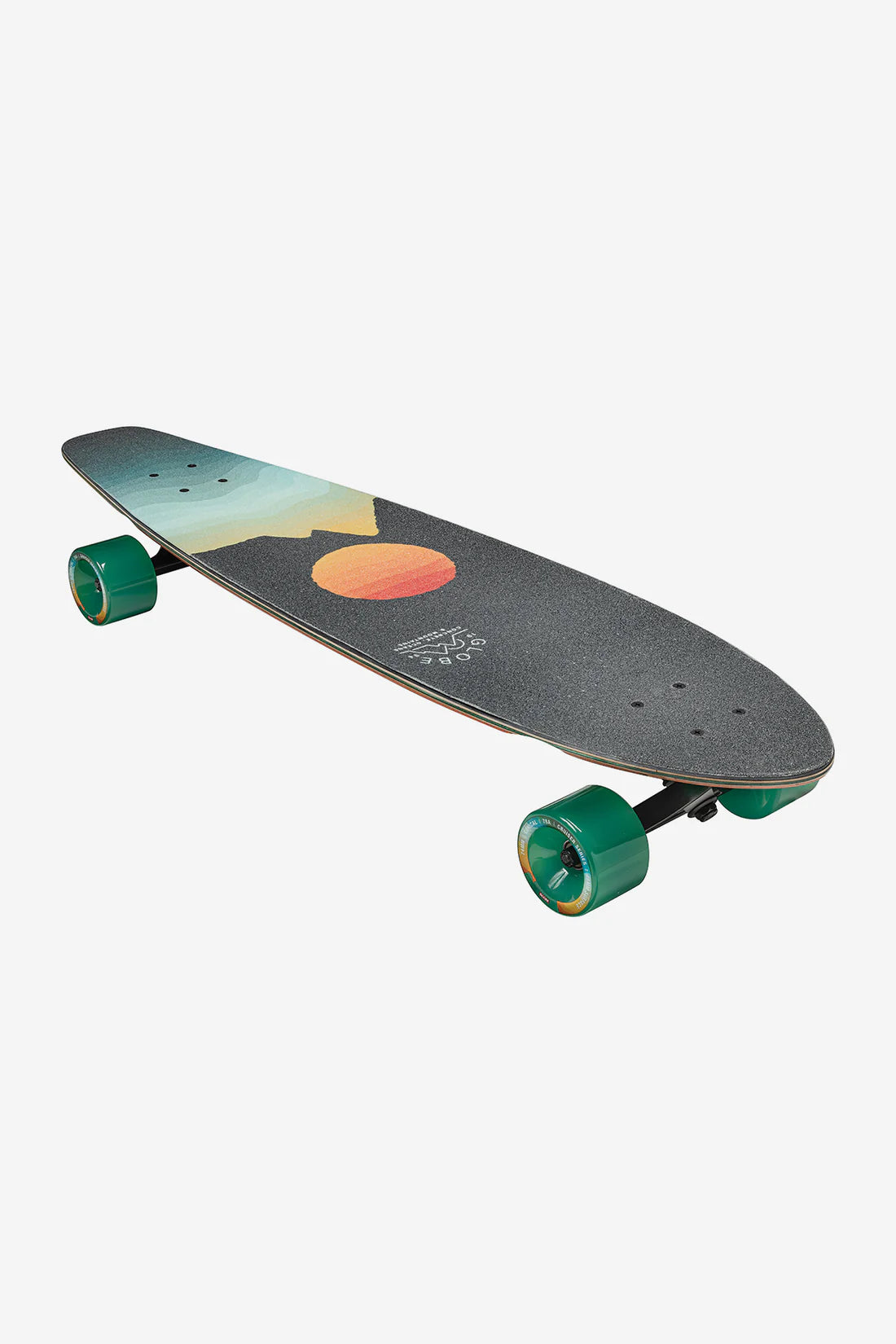 Arcadia - Black Maple/Chromeset - 35.875" Longboard