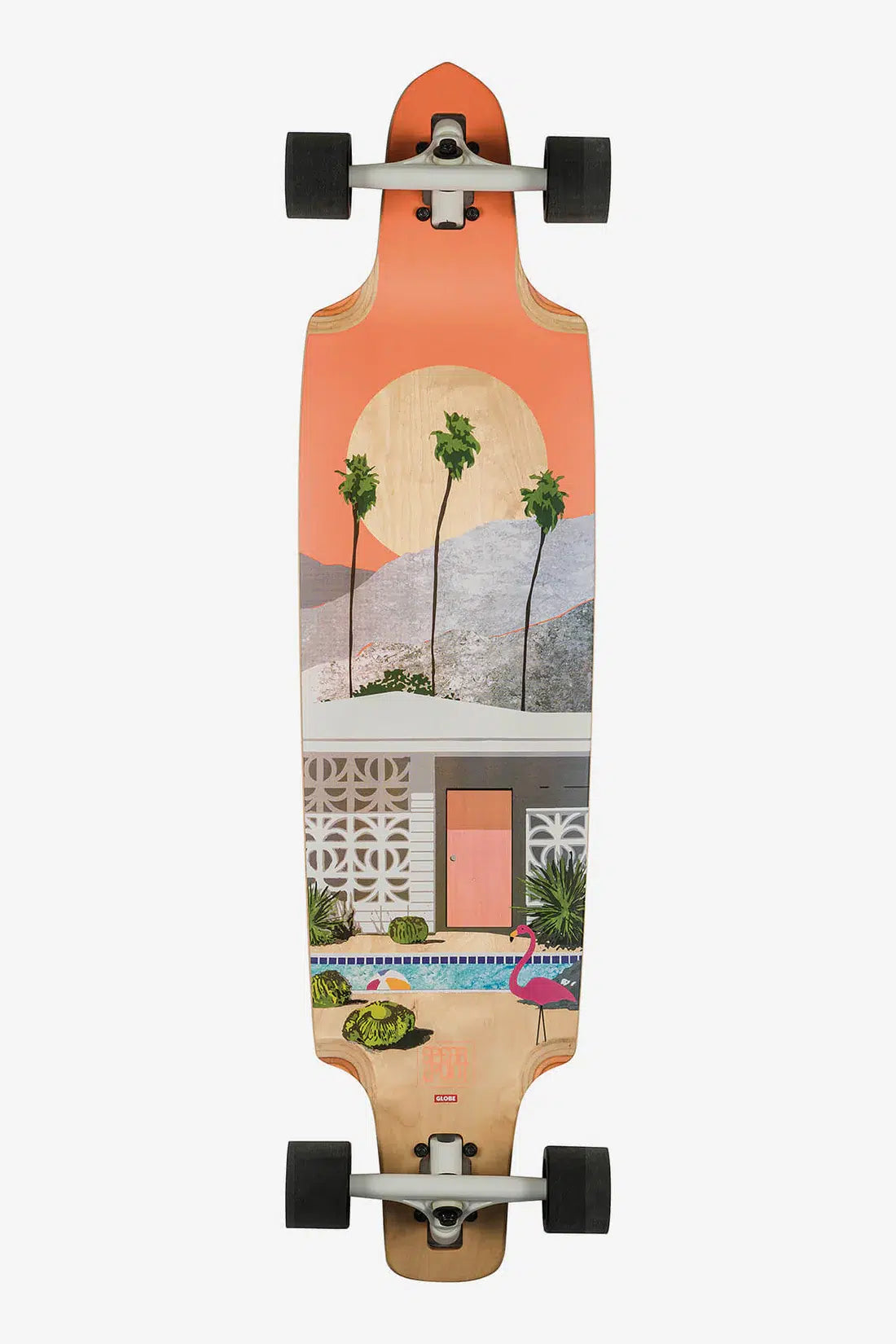 Spearpoint 40" Longboard - Motel