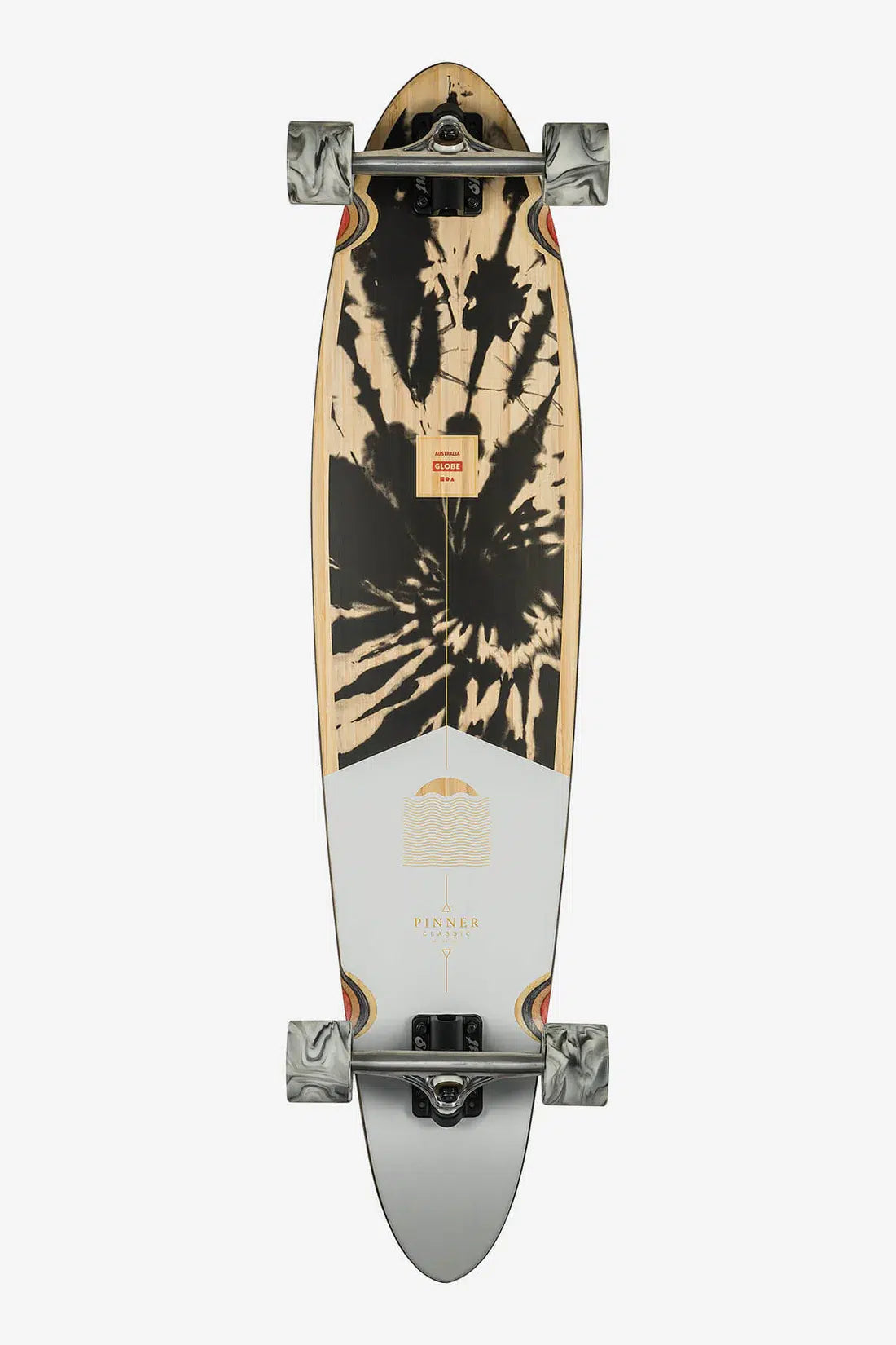 Globe Pinner Classic Longboard - Bambou/Teinture noire