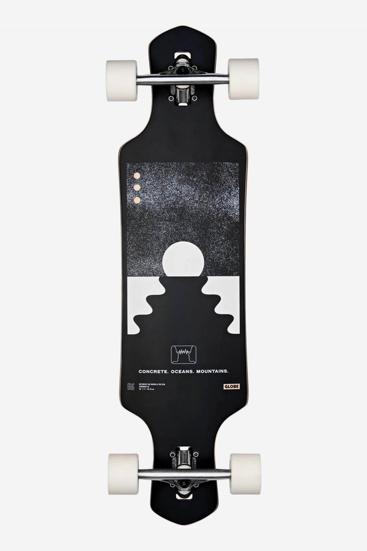 Geminon - Tidal Force/Black - 35" Longboard