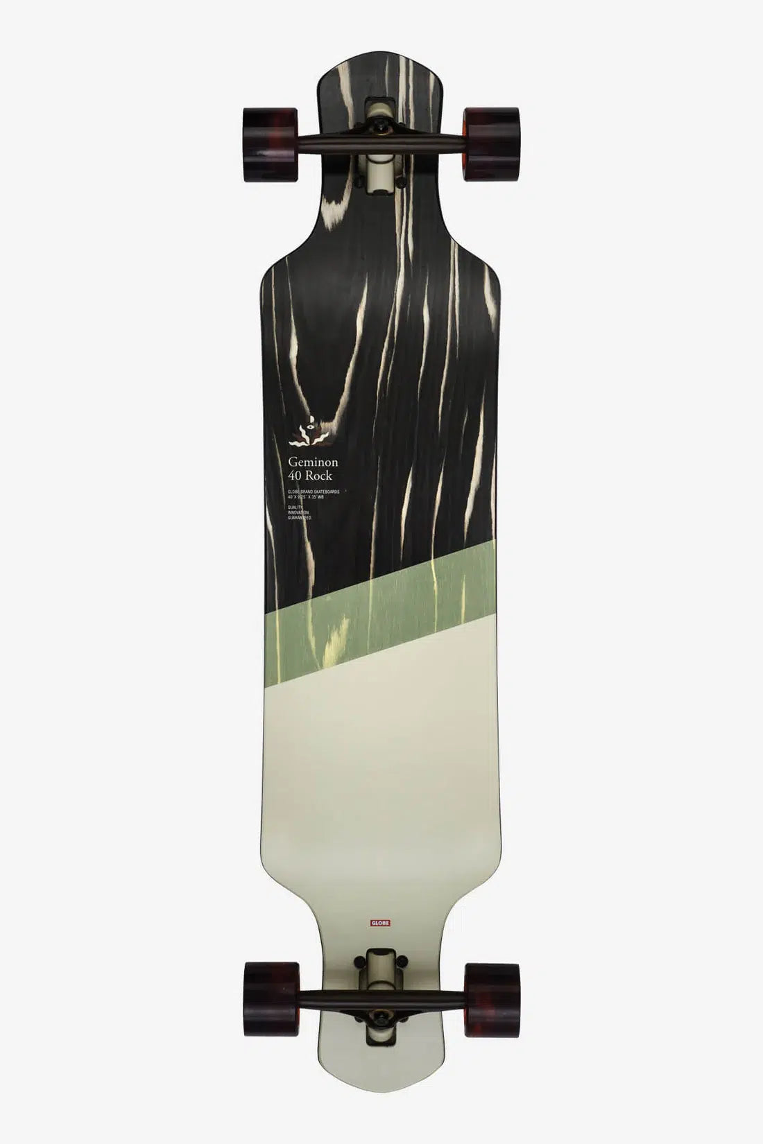 Geminon - Black Macassar/Epitome - 40" Rock Longboard