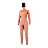 Neoprene Gem Hooded Fullsuit 6/4/3mm DFzip Femmes Mystic