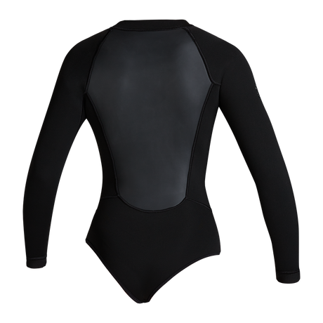 Neoprene Sway Longarm Super Shorty 2/2mm Fzip Donne 'Black Serie' Mystic