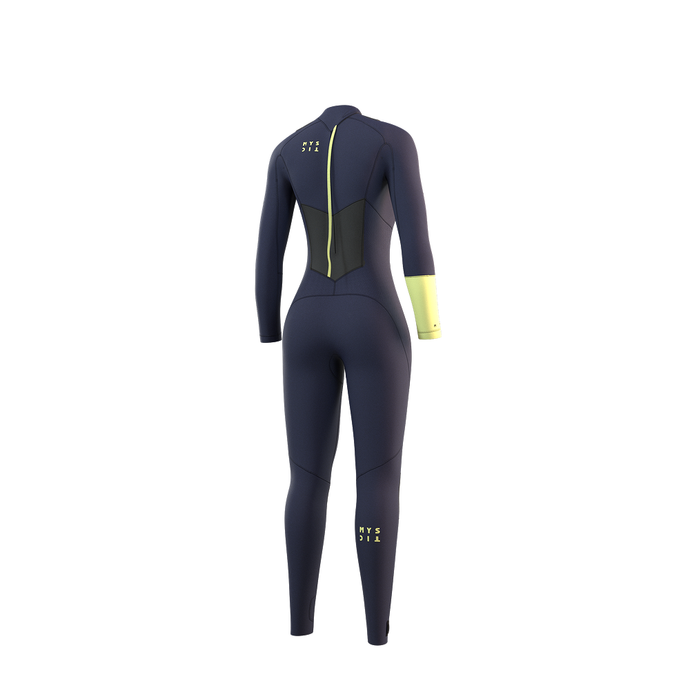 Néoprène Dazzled Fullsuit 5/3mm Bzip Femme Mystic