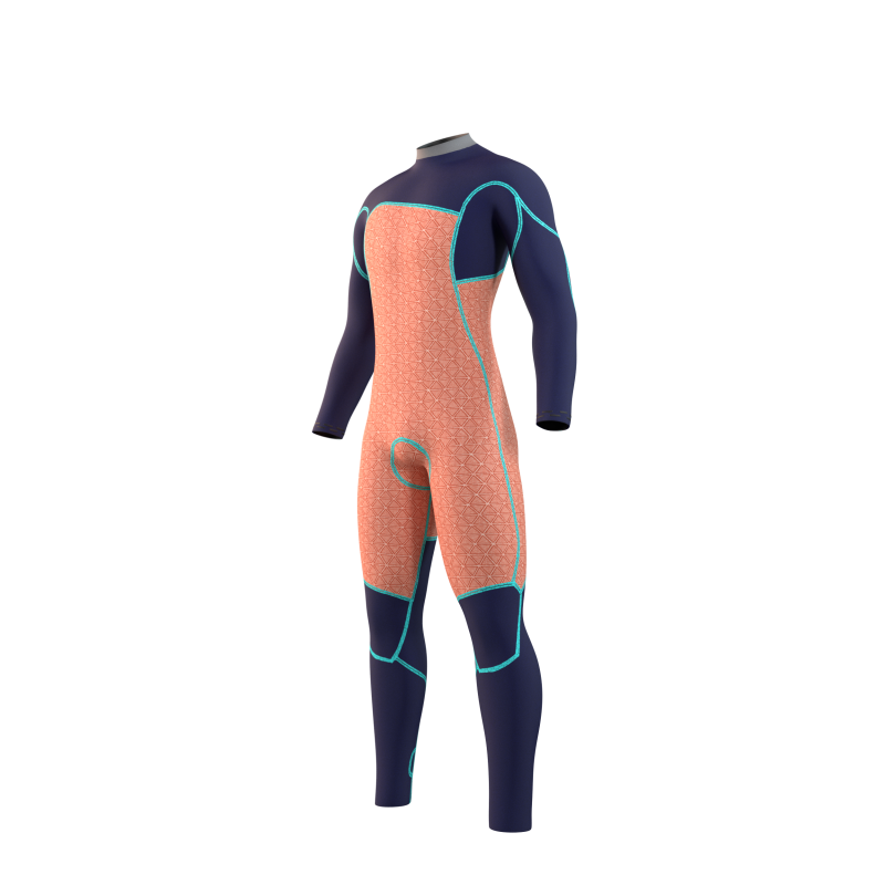 Neoprene Majestic Fullsuit 4/3mm Fzip Uomo Mystic