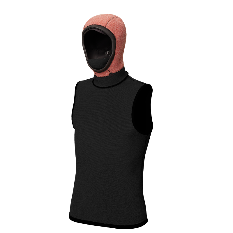 Neopreno top with hood 3/2mm Mystic