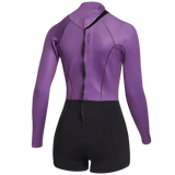 Neoprene Lunar Longarm Shorty 2/2mm Bzip Donna Mystic 2024