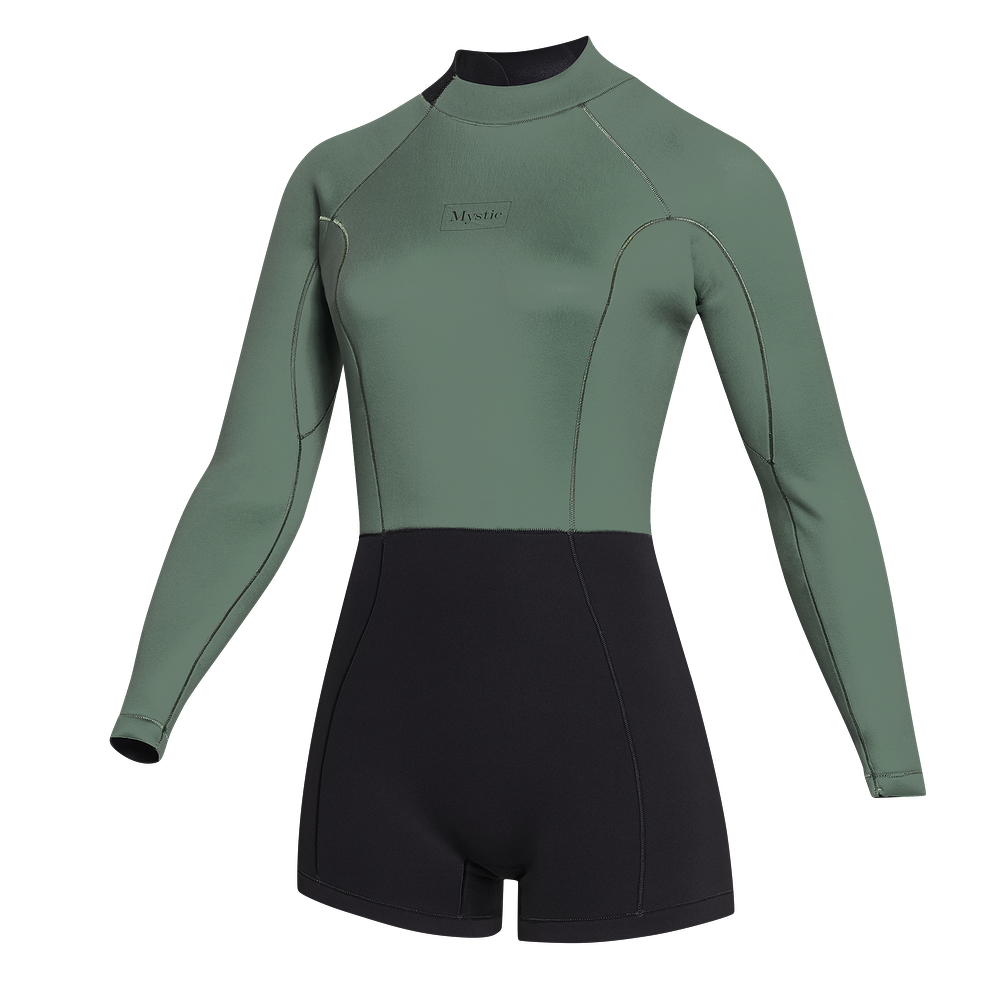Neoprene Lunar Longarm Shorty 2/2mm Bzip Donna Mystic 2024