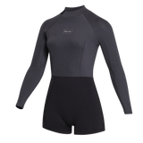 Neoprene Lunar Longarm Shorty 2/2mm Bzip Donna Mystic 2024