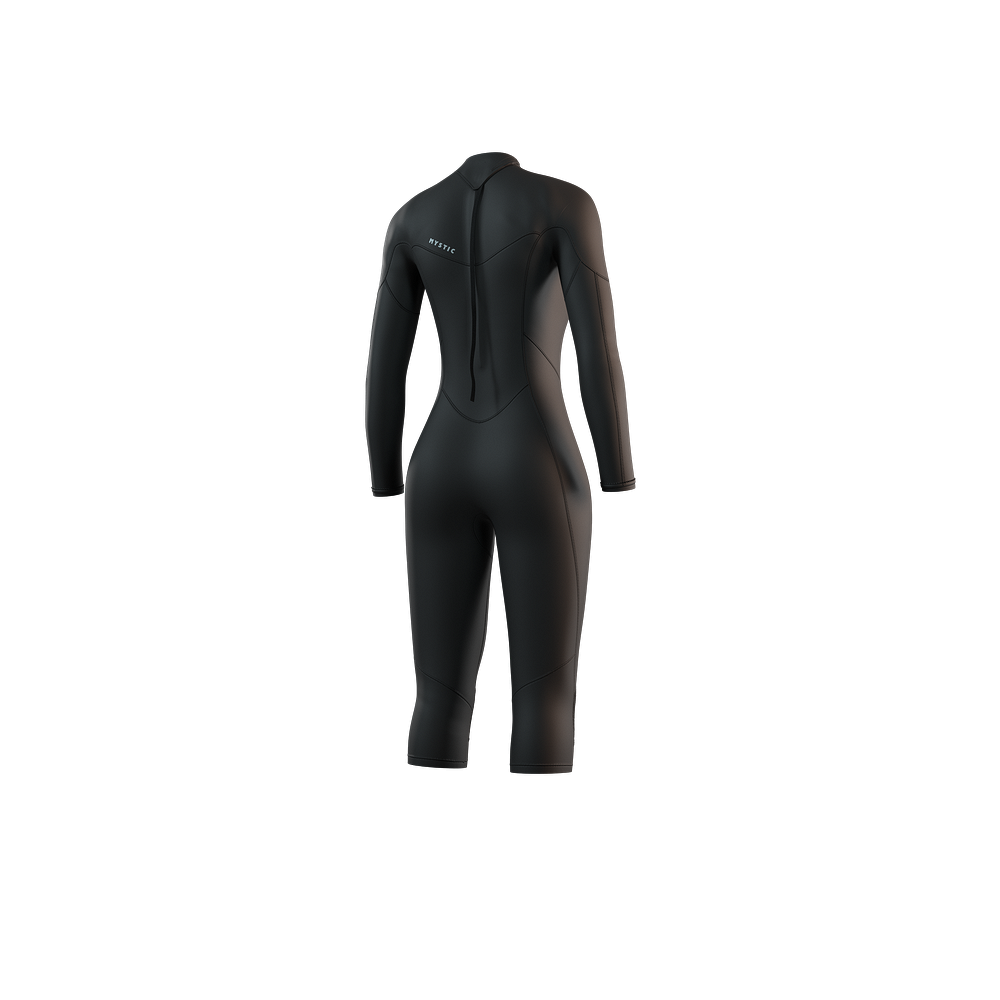 Néoprène Marque Manches Longues Jambes Courtes 3/2mm Bzip Flatlock Femmes Mystic