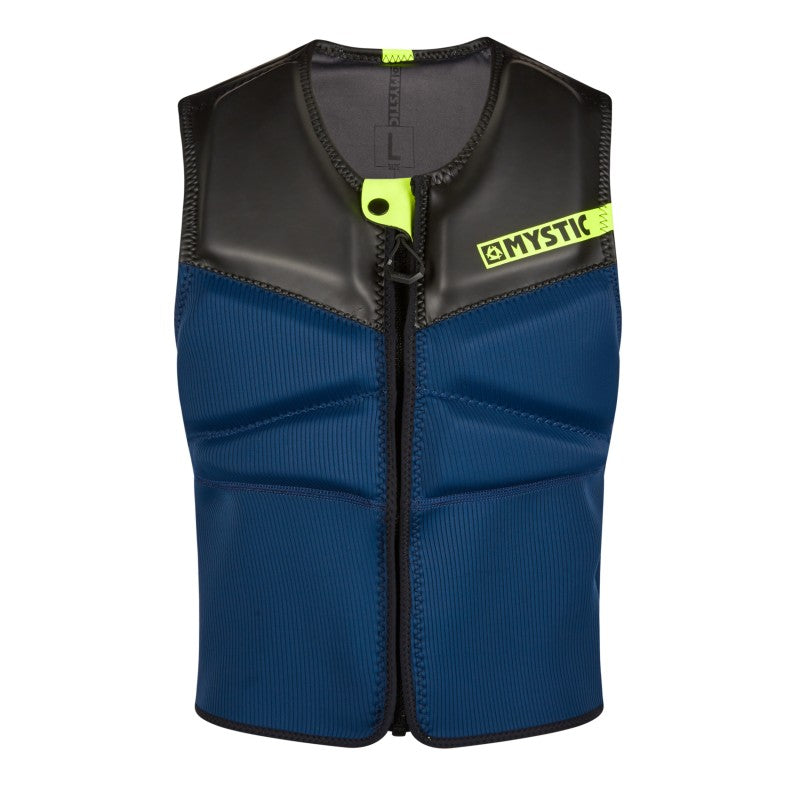 VESTE IMPACTO BLOCK ZIP ANTERIORE NAVY/LIME