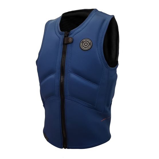 IMPATTO COMBATTIMENTO ZIP ANTERIORE BLU NAVY