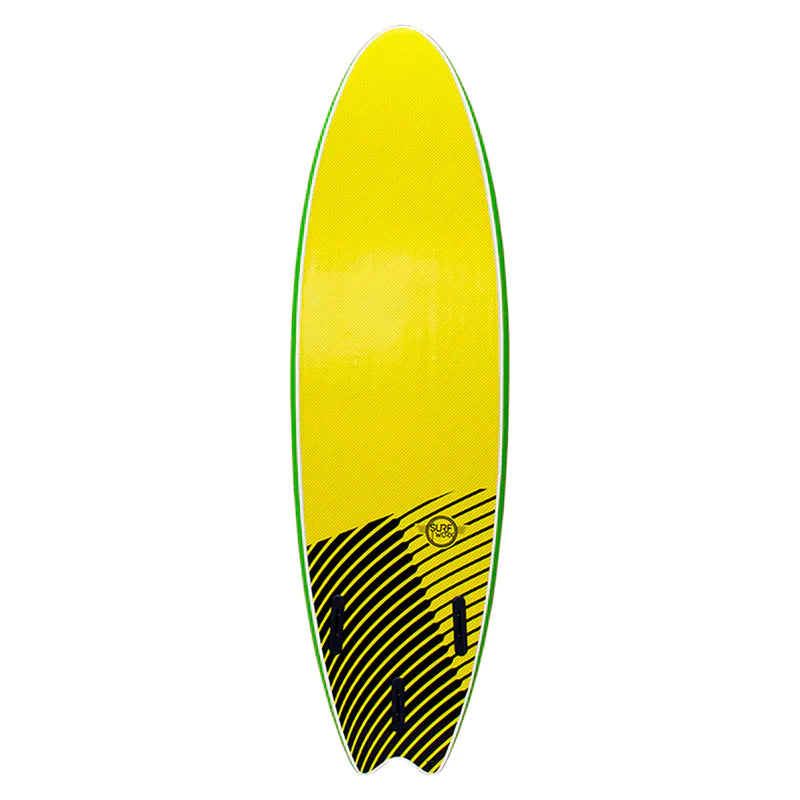 Banshee Hybrid Surfboard Apple Green