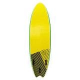 Banshee Hybrid Surfbrett Apfelgrün