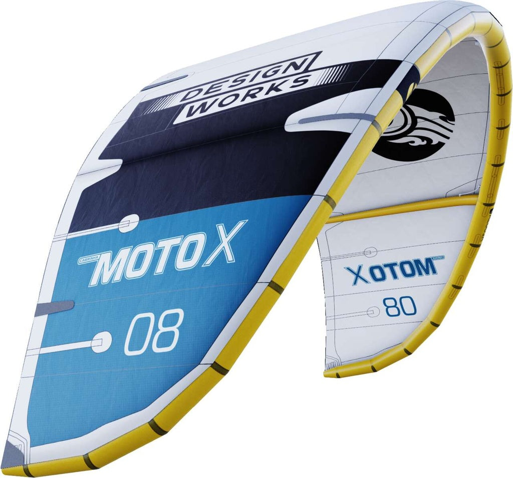 Cometa Kitesurf MOTO X 2024 Design Cabrinha Azul