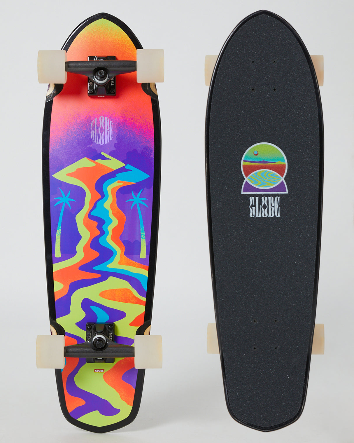 Surfskate Big Blazer - Montagnes fondues - Cruiserboard Globe 32"