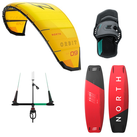 Pack Kitesurf North Orbit + Ensemble Prime 2023 