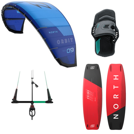 Pack Kitesurf North Orbit + Prime 2023 Set