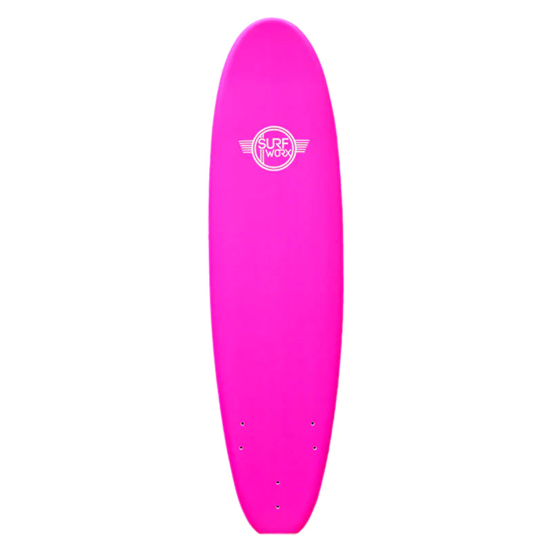 Planche de surf rose base aulne