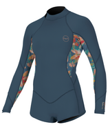 Girls Bahia 2/1 Back Zip L/S Spring