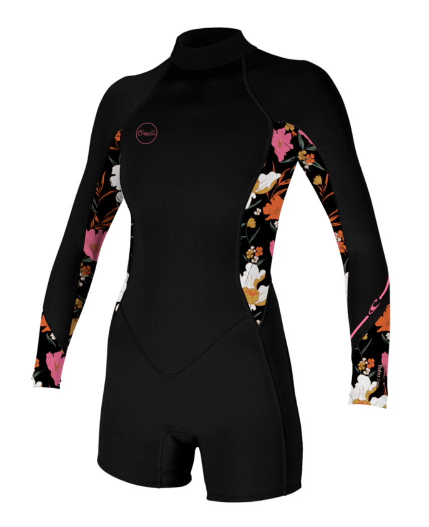 Wms Bahia 2/1 Back Zip L/S Spring