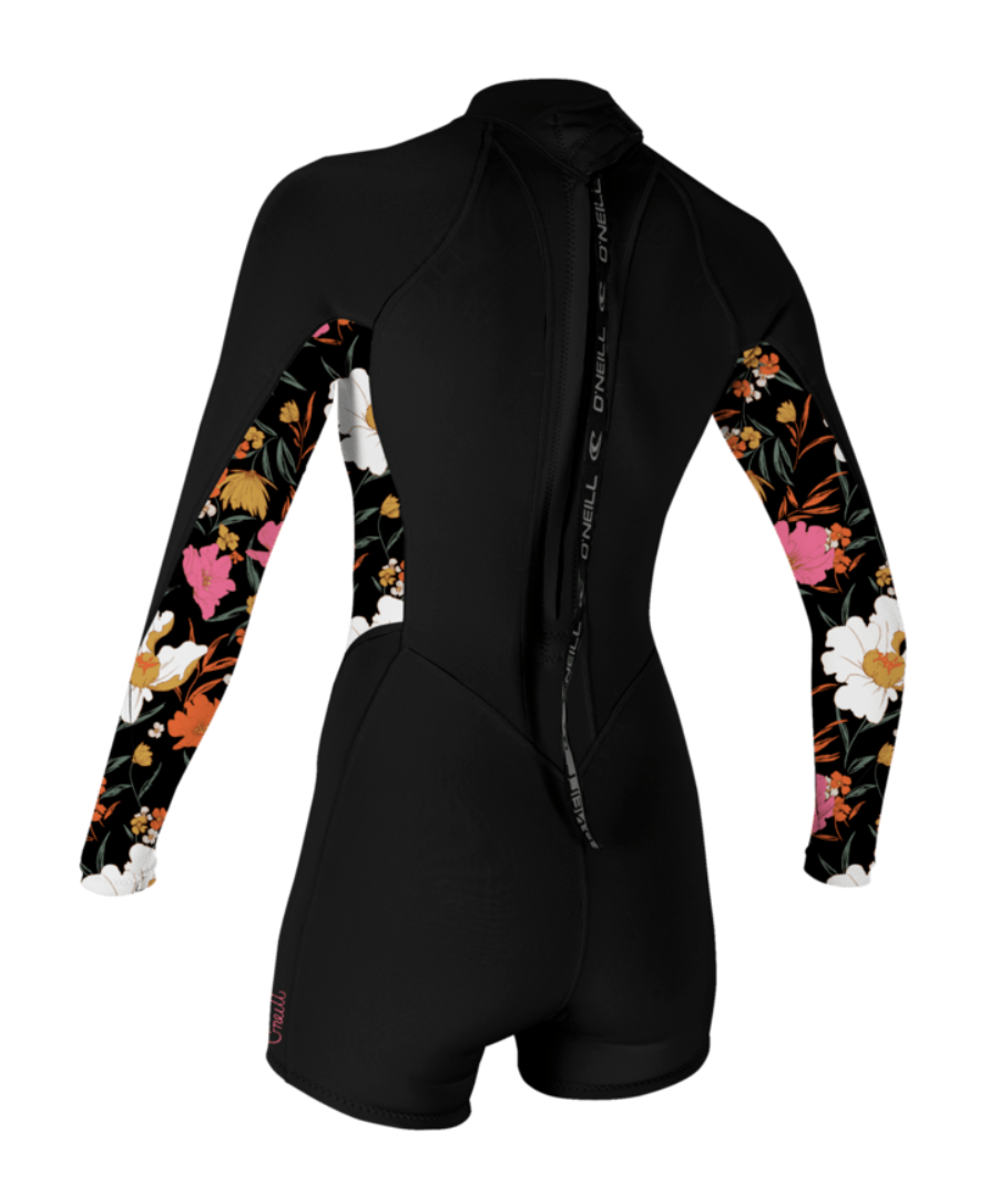 Wms Bahia 2/1 Back Zip L/S Spring