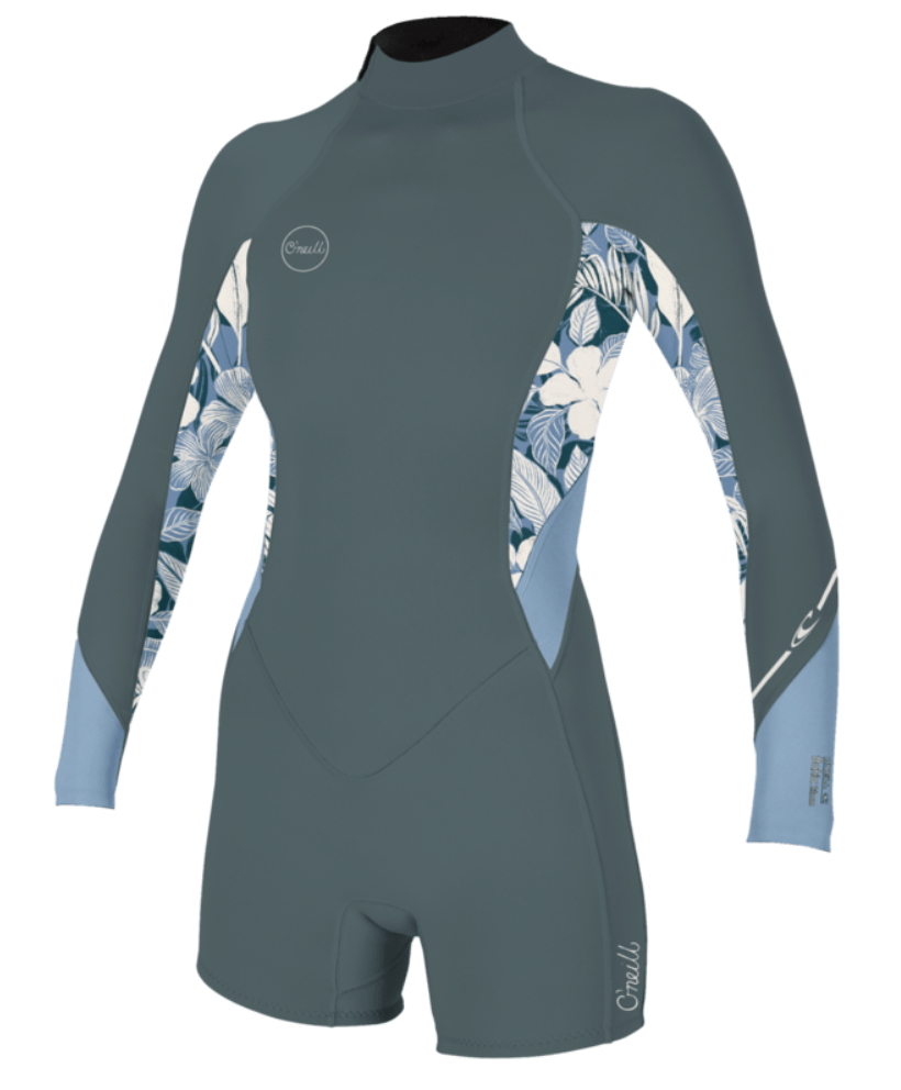 Wms Bahia 2/1 Back Zip L/S Spring
