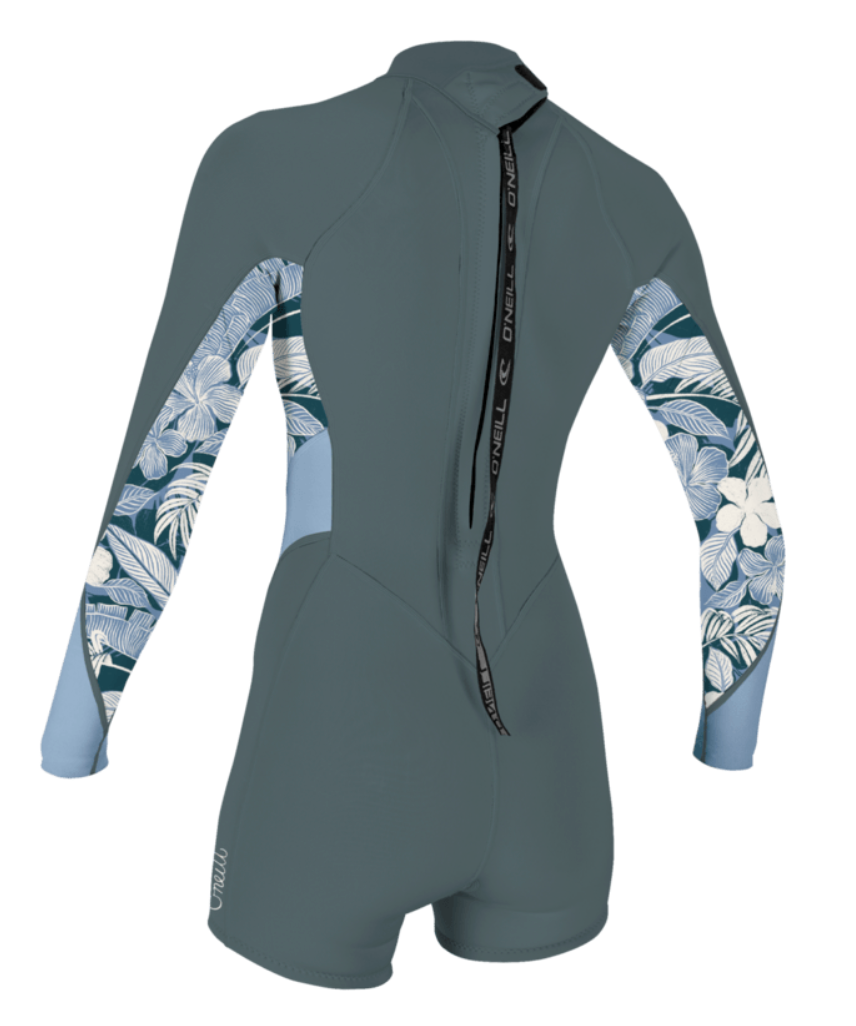 Wms Bahia 2/1 Back Zip L/S Spring