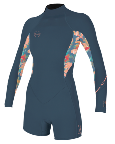 Wms Bahia 2/1 Back Zip L/S Spring