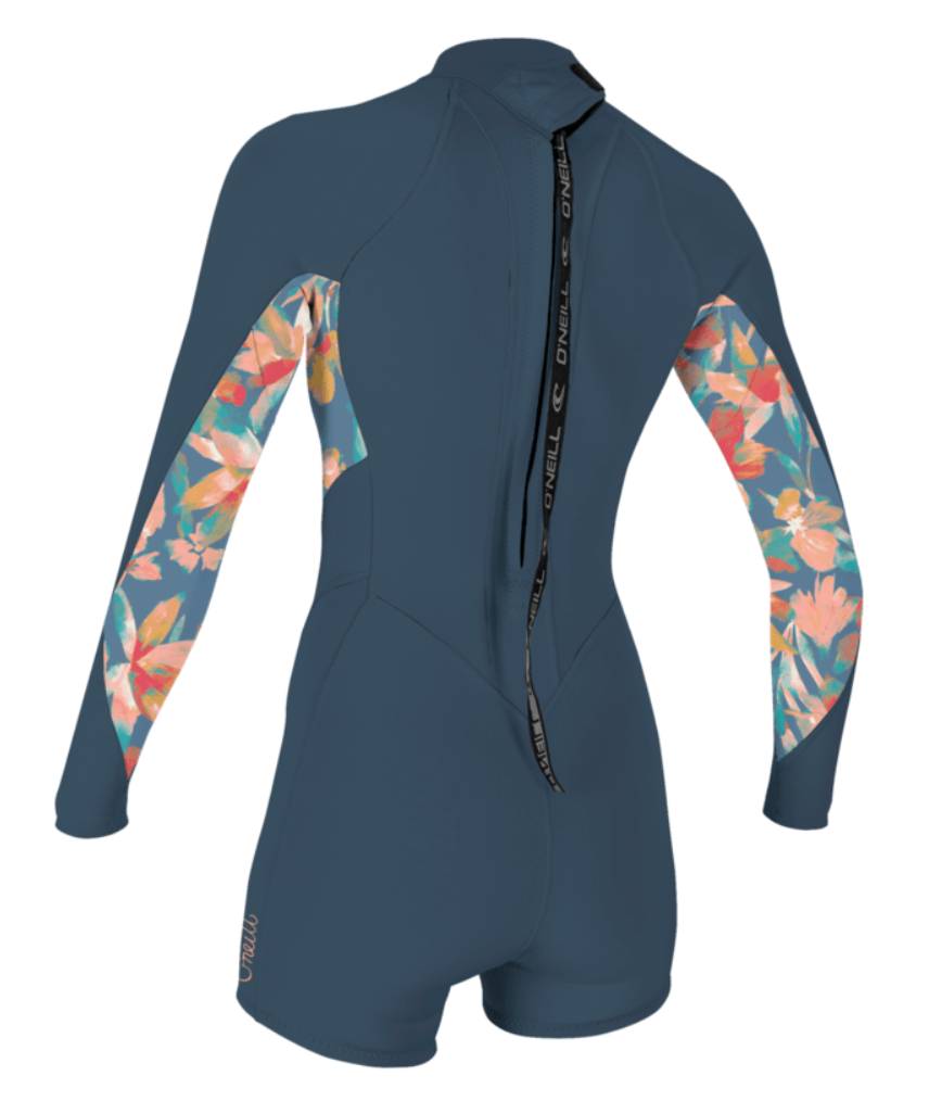 Wms Bahia 2/1 Back Zip L/S Spring
