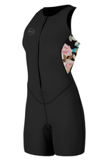 Wms Bahia 1.5mm Front Zip Shorty