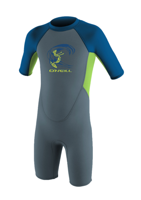 Toddler Reactor-2 2mm Back Zip S/S Spring - Boys