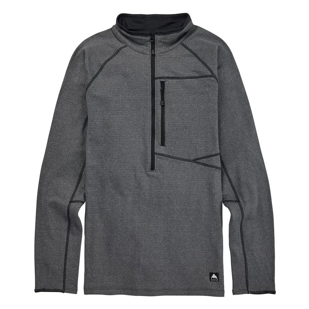 Burton Sudadera con media cremallera Highland Grid