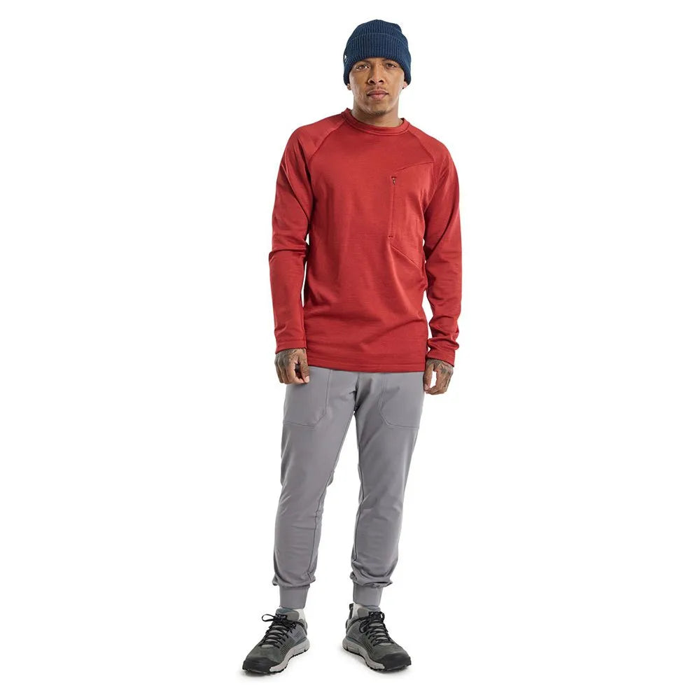 Burton Sudadera Peak Grid Crew