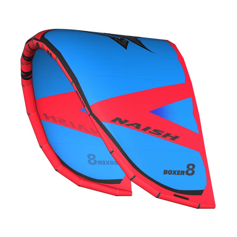 Cometa Kitesurf Boxer S26 Naish rojo/azul