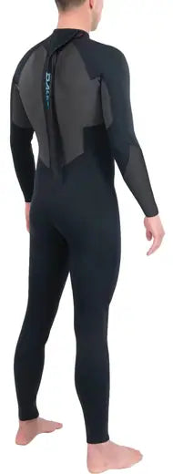 M. QUANTUM BACK ZIP FULL SUIT 5/4/3 GBS NOIR/GRIS