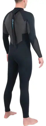 Traje de Neopreno M. QUANTUM BACK ZIP FULL SUIT 5/4/3 GBS BLK/GRAY