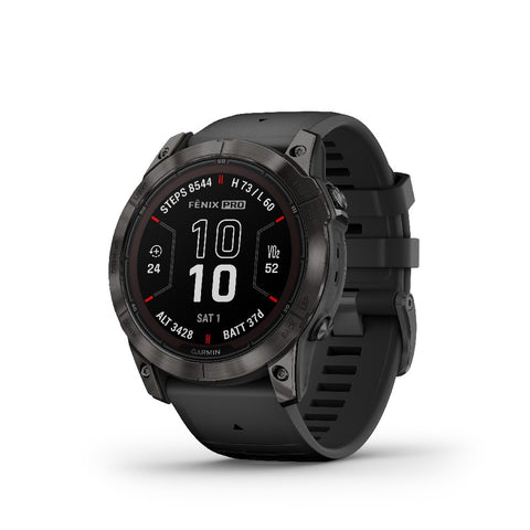 Garmin Fenix 7X Pro Solar Titan Grau Titan