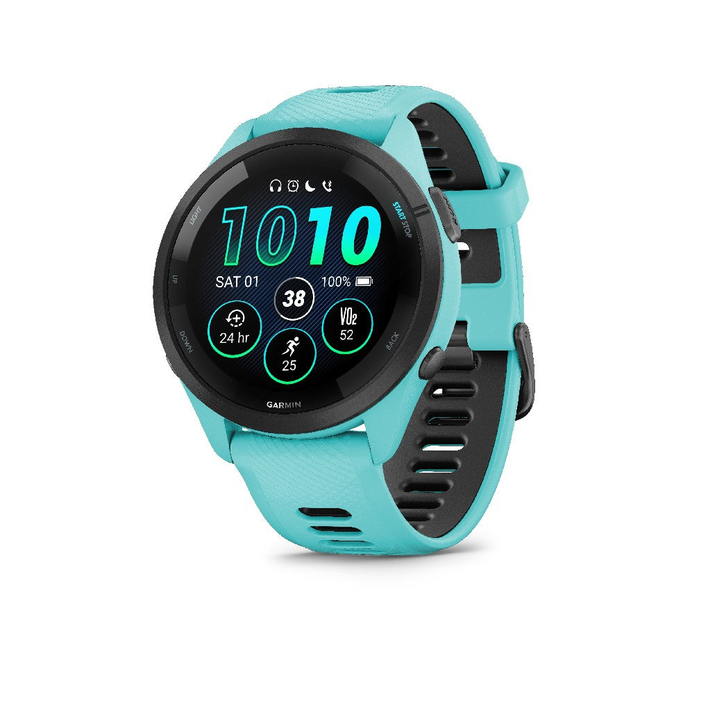 Montre Garmin Forerunner 265 Music Turquoise/Noir