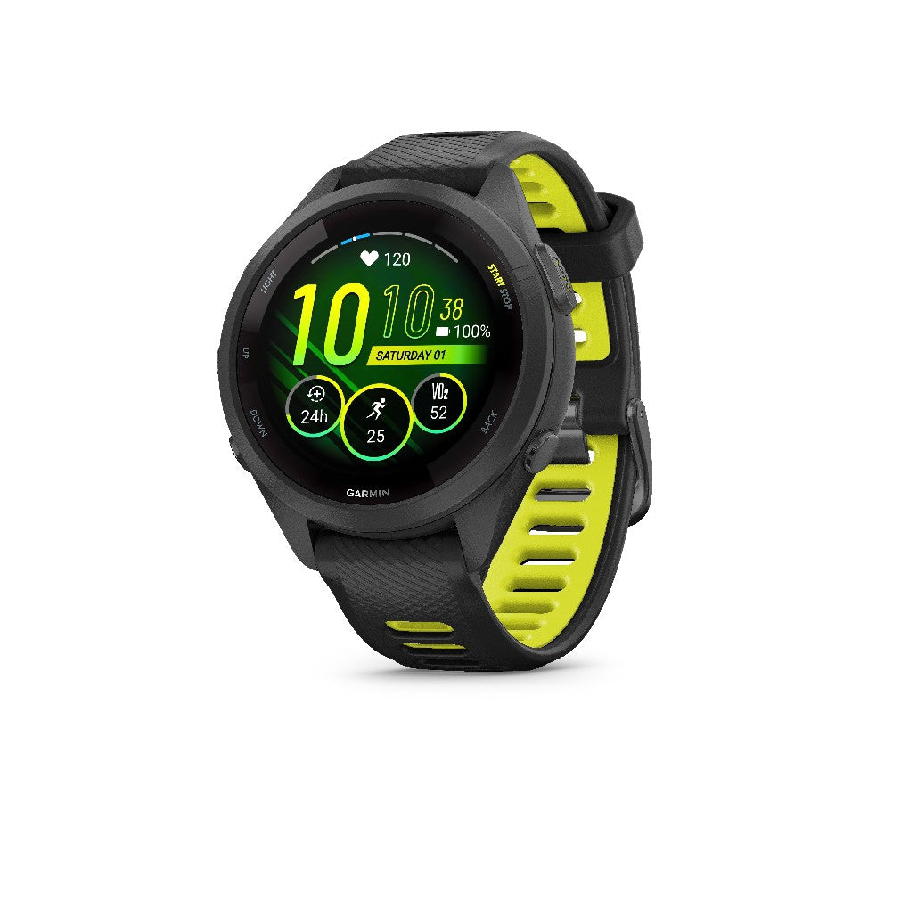 Montre Garmin Forerunner 265 S Music Noir/Jaune