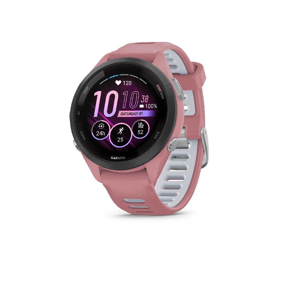 Montre Garmin Forerunner 265 S Music Rose/Blanc